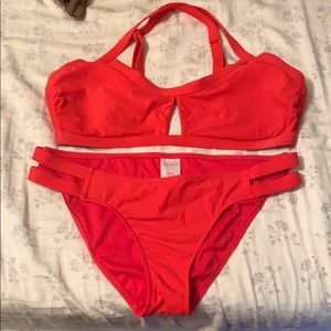 Red Target brand Bikini